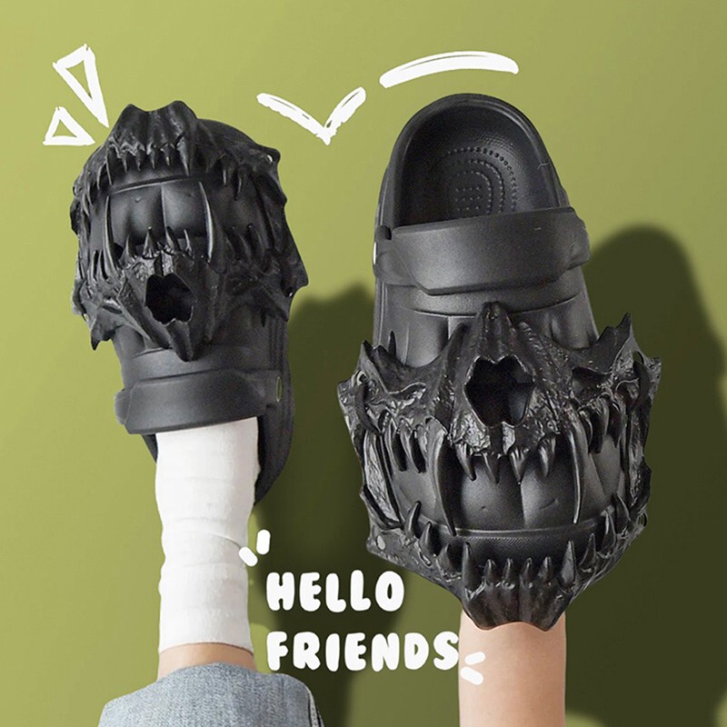 Paris Crocs Men's Trbottomy ins Summer Outerwear Couple Sports Sandals Women's Thick-Soled Casual Venom Beach Shoes Paris Crocs Men's Trbottomy ins Summer Outerwear Couple Sports Sandals Women's Thick-Soled Casual Venom Beach Shoes