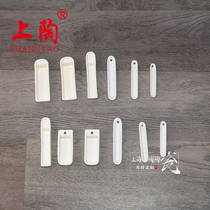 New 99 rectangular corundum ceramic crucible high purity non-porous perforated boat alumina laboratory high temperature resistance