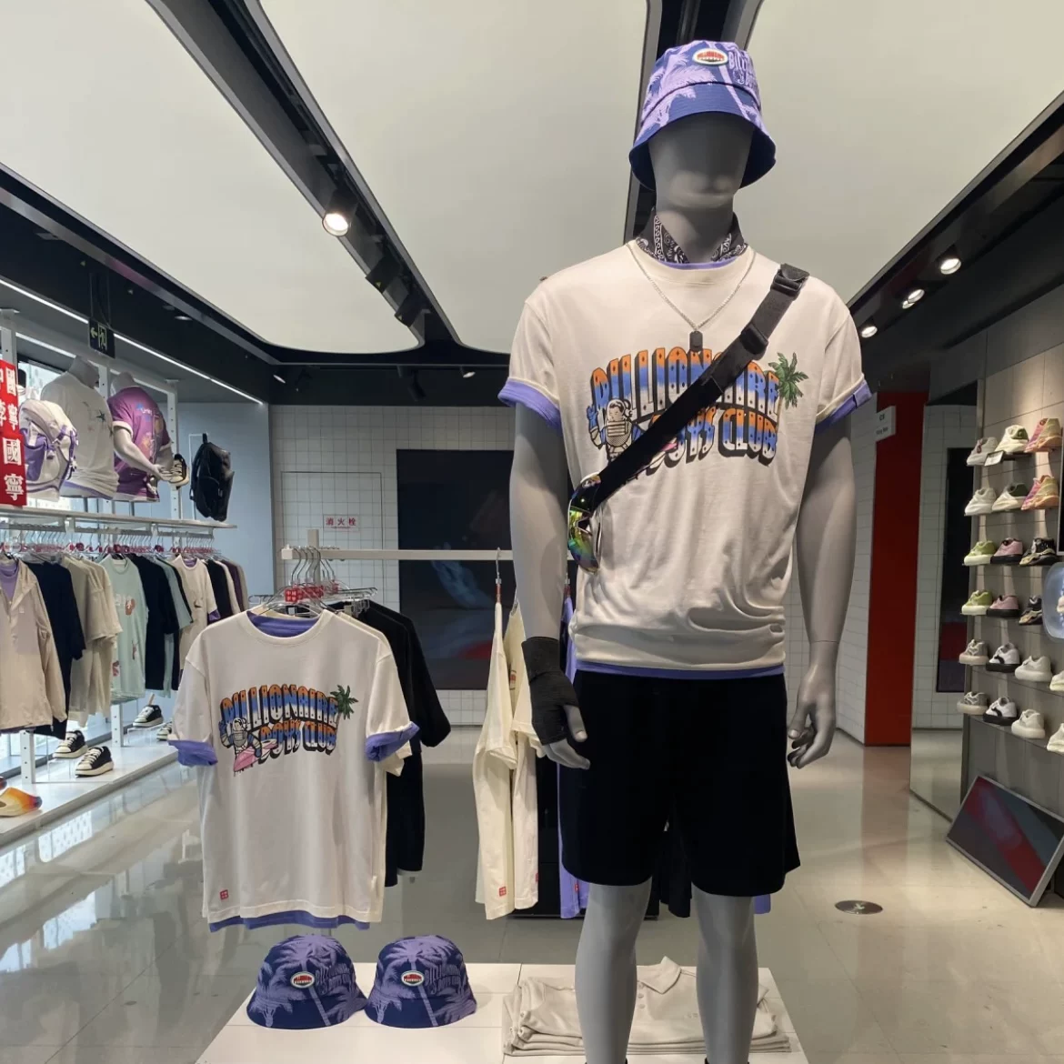 Спортивная футболка с коротким рукавом Li Ning, тренд спорта, для отдыха мужчин и женщин
