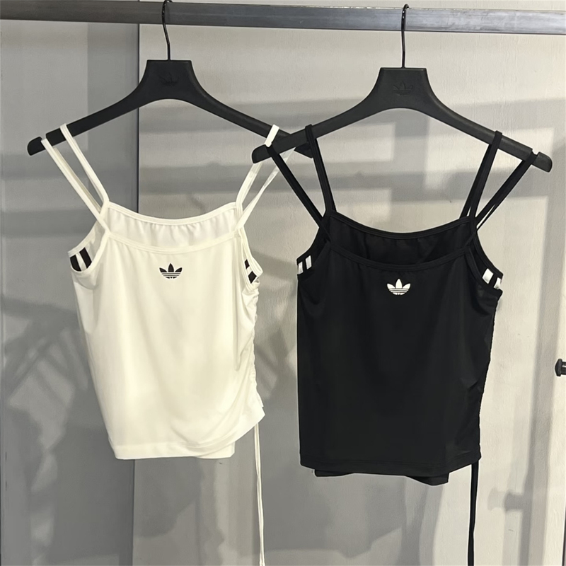 Adidas Originals Women's Sports Trendy Retro Camisole with Chest Pads Kw4524 Kw4525