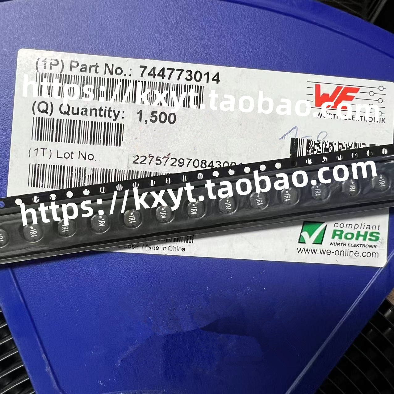 WURTH/伍尔特 CD43 1R4 1.4UH 5.04A 4.5*3.2MM 贴片功率电感 WE