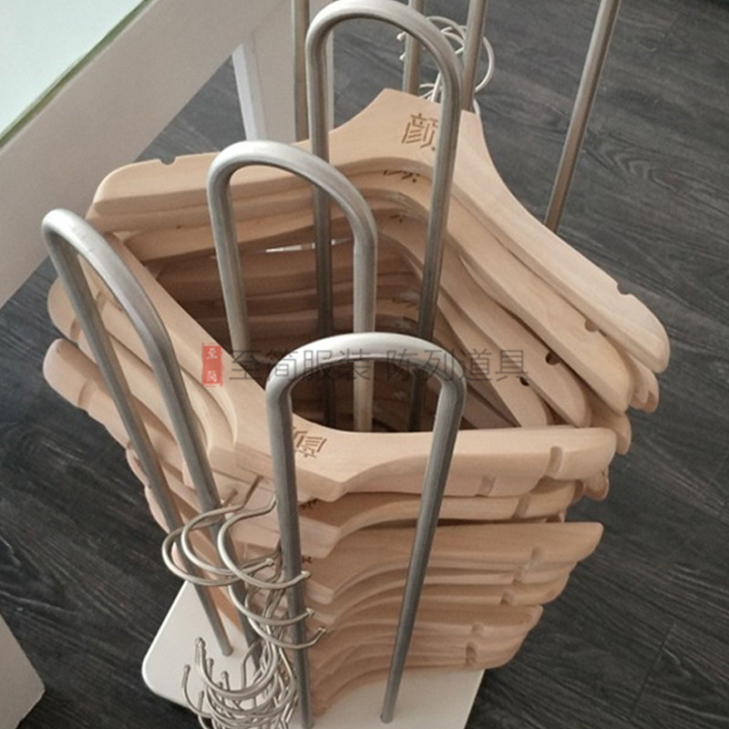 Women's clothing store clothing store hanger storage finishing rack artifact save space removable hanger pants rack storage car