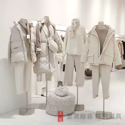 Clothing store model props female half-body Korean version of the female model shelf high-end women's clothing store display rack window wedding dress