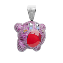 ICEGANG Stars Cabin Pendant Pendant Hip Hop Necklace Male Tide Hiphop Small Crowdstone American High Street Ins