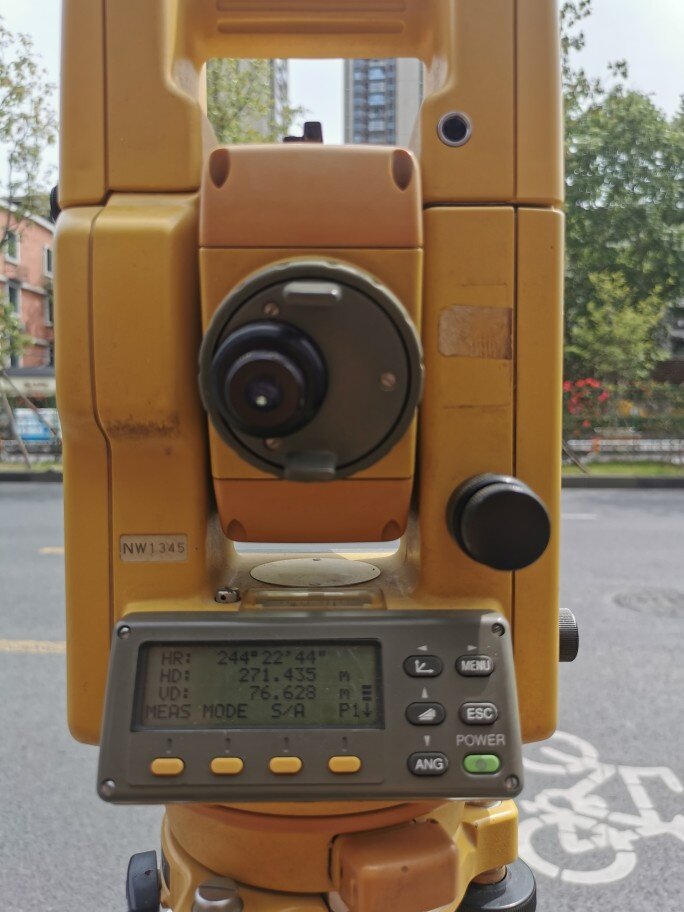 Тахеометр 二手全站仪topcon gts311 英文拓普康全站仪精度良好用于房建道路