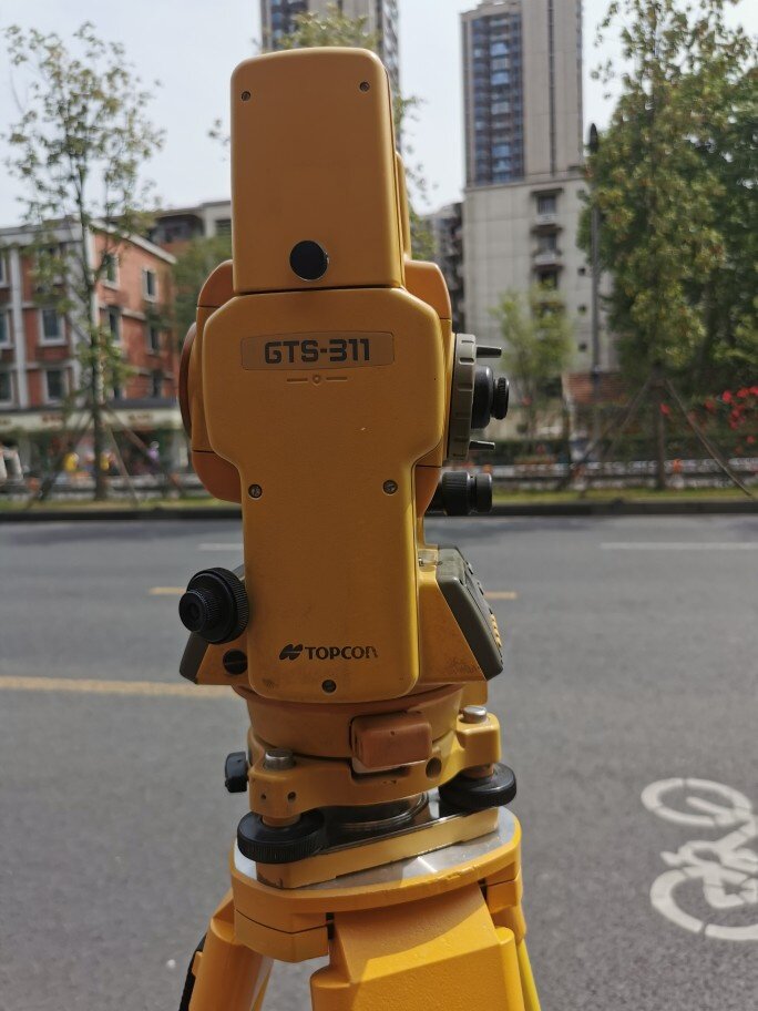 Тахеометр 二手全站仪topcon gts311 英文拓普康全站仪精度良好用于房建道路