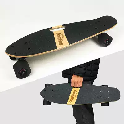 anyway Freelander professional Maple hand small fish Board banana board skin skateboard land surfboard beginners