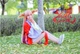 Phát hiện một ít mai mối cos trang phục Tushan Susu cáo đỏ cáo quỷ cosplay tóc giả cổ Hanfu trang phục anime - Cosplay