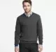 Thương hiệu cao cấp của Mỹ áo thun lụa V-cổ áo len nam kinh doanh áo len với kích thước lớn - Cardigan