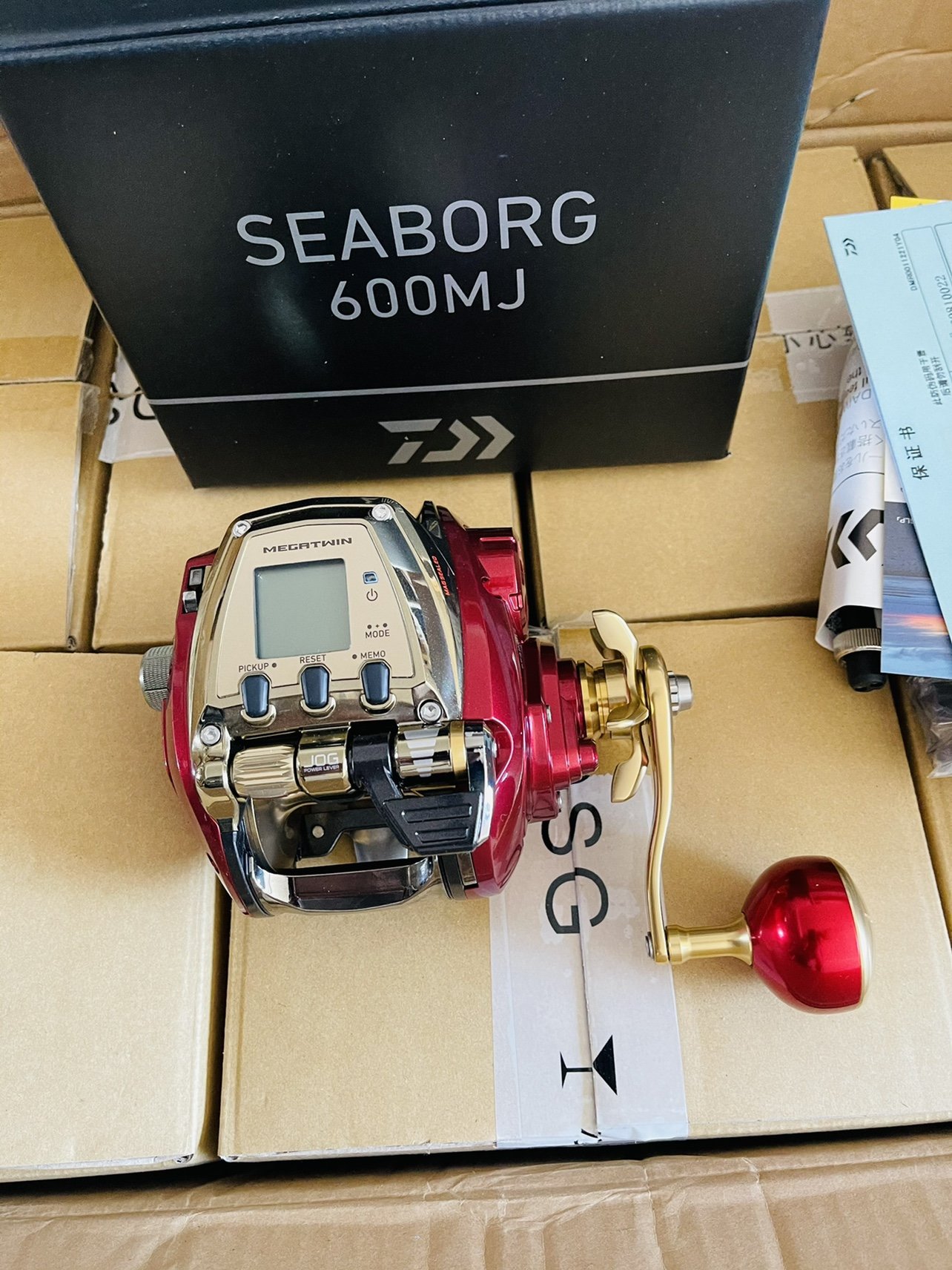 DAIWA Japan's original assembly and the new 600MJ electric wheel deep-sea boat fishing bottom iron plate in 2021