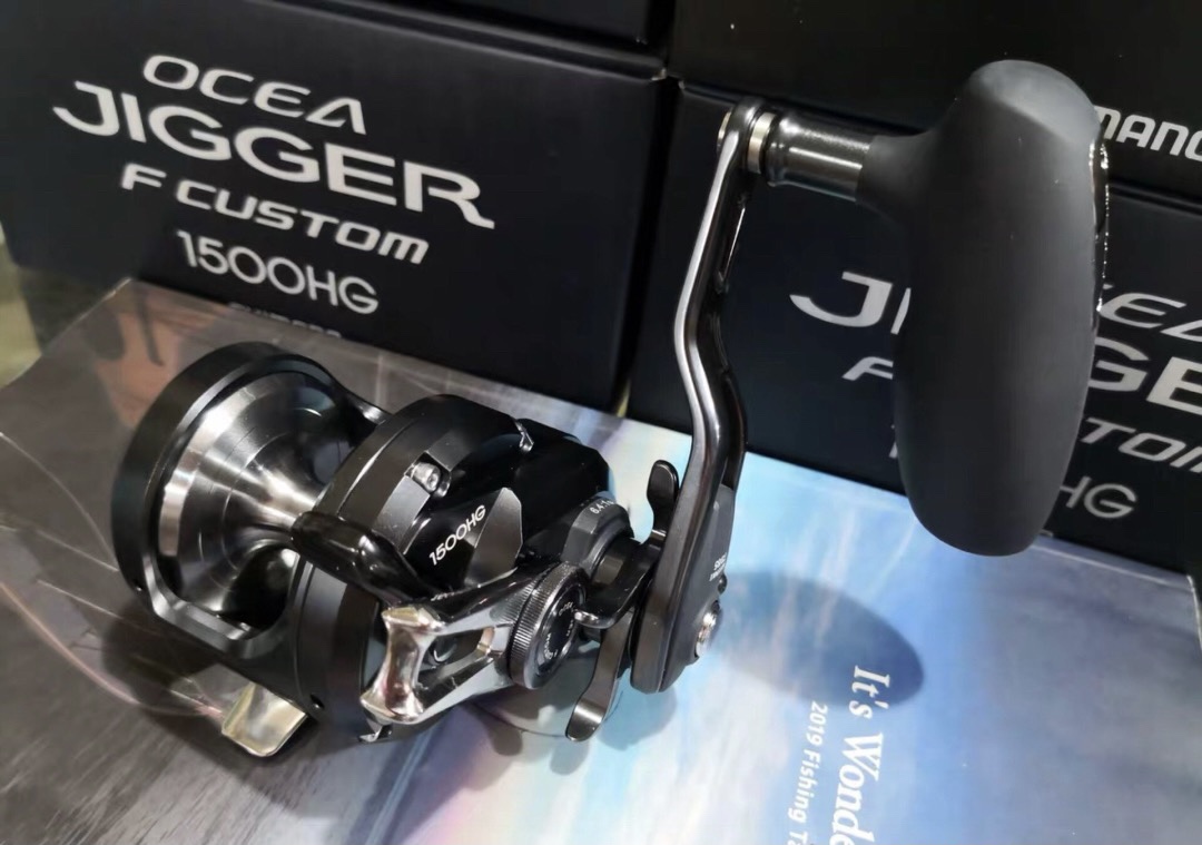 Japan Original Imported SHIMANO Jubilee OCEA JIGGER F CUSTOM1500HG Slow Down Iron Plate Wheel