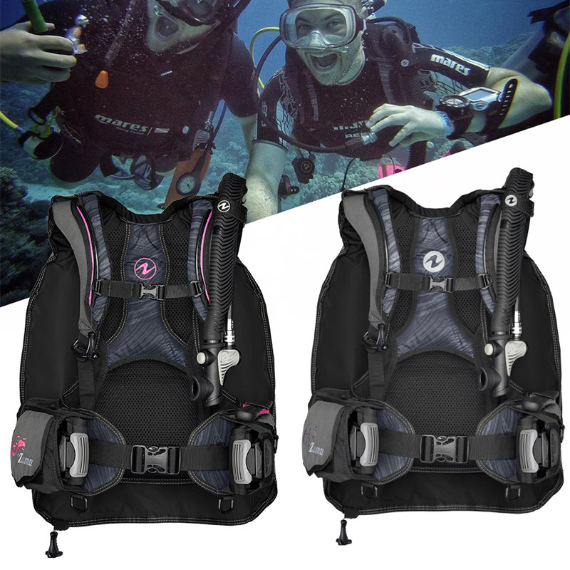 Aqualung Zuma diving buoyancy controller BCD professional scuba vest deep diving travel light folding