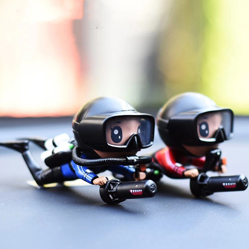 New Intotheblue Lights Brother Tide Play Mini Diver Handle Model Technology Dive CCR Automotive Accessories