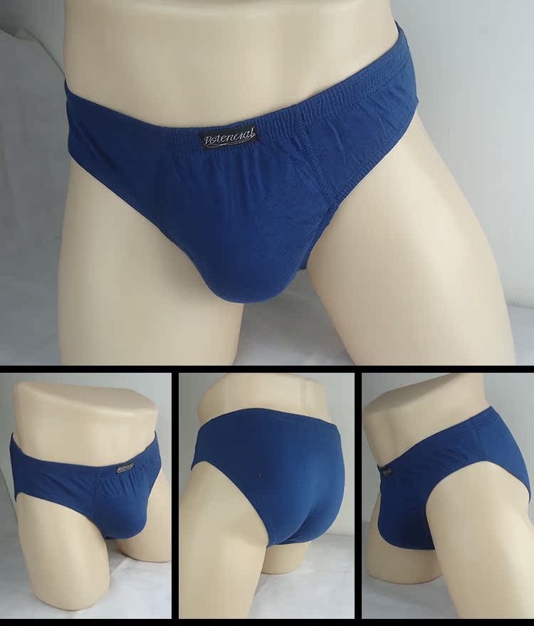 Quần lót nam 6 quần lót cotton trẻ trung thoáng khí eo đồ lót trung niên cotton nam quần lộ quần lót