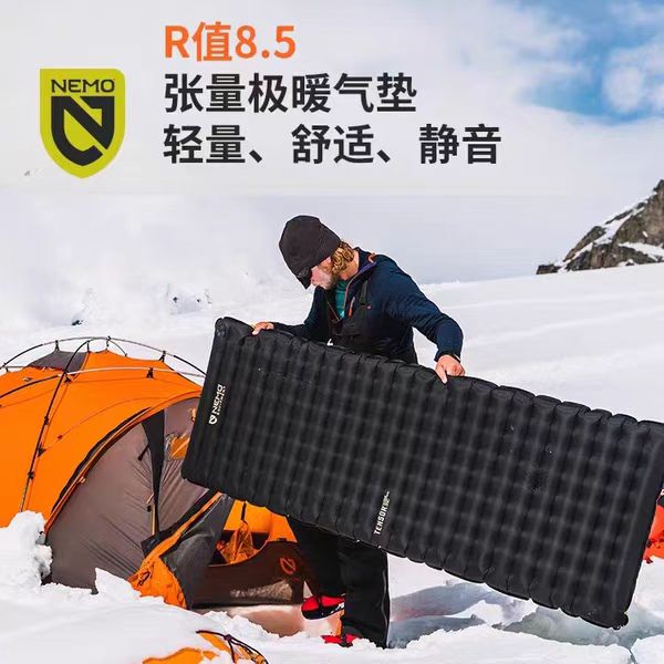 Nemo Tensor ™   Extreme Conditions R Value 8.5 Inflatable Mattress Moisture-Proof Mat