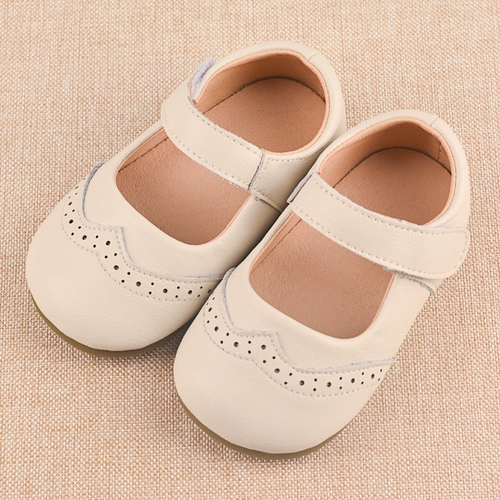 Универсальные модные детские туфли для кожаной обуви для принцессы, в западном стиле, 1-4 лет, в корейском стиле, из натуральной кожи