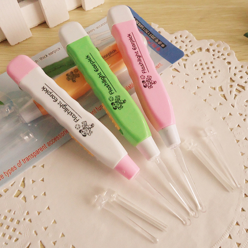 Children's luminous ear pick ear picking artifact earwax ear mirror professional ear picking tool set clean and comfortable ear pick
