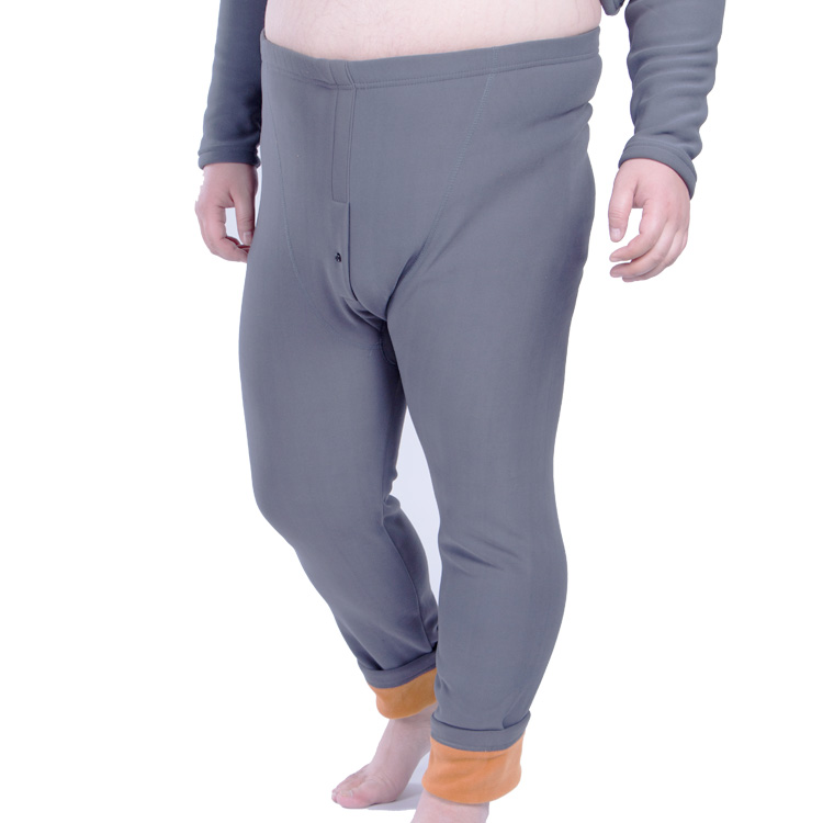 Quần 4 chân 8 mùa thu nam đơn mảnh cộng với quần legging nhung nam cộng với phân bón để tăng mùa đông và trung niên với cashmere để giữ ấm quần legging bé gái