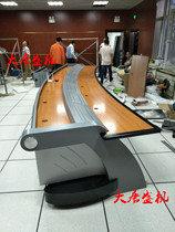 Shenzhen luxury monitoring console console Dongguan Huizhou Shaoguan dispatching console curved console design and customization