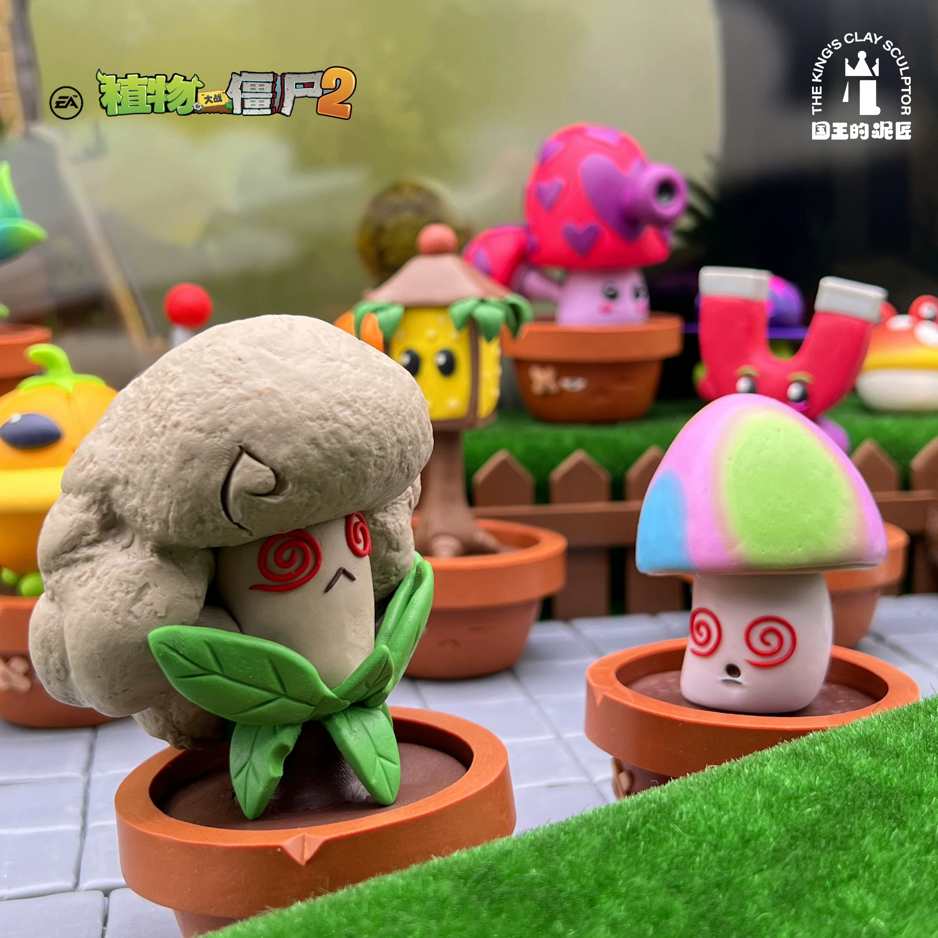Плюшевое изделие из мягкой керамики в серии растений против зомби PVZ, набор для ударения по горшкам, множество вариантов, мягкая керамика