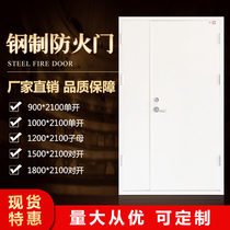 Factory direct new steel grade a grade B Grade C engineering fire door fire pipe well certificate complete customization