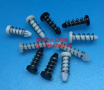 Open ring nail, rubber nail, video nail, heat sink, fixed Spring, nail, round head, plastic rubber nail 15 6MM