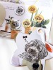 Ins style lettering photos pet cats and dogs house number car Christmas tree pendant tag office table decoration