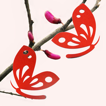 Happy character wedding decoration non-woven wedding supplies wedding room layout wall stickers door stickers large flannel wedding stickers paper cut