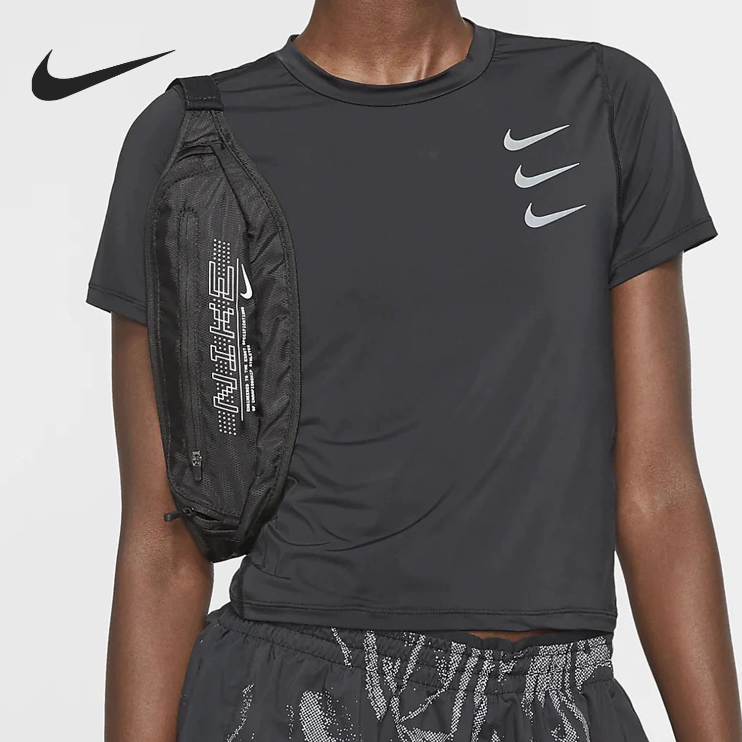 Nike / Nike chính hãng 2020 túi thể thao nam và nữ mùa xuân mới Túi Messenger túi đựng đồ thông thường CV1113 - Túi