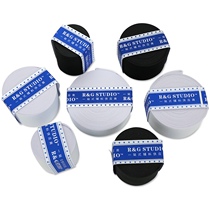 Thickened elastic band elastic flat clothes rubber band black and white elastic pants fine clothing accessories waist elastic