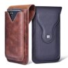 Huawei Honor 400 shell Reno14 sports waist bag 400Pro wears belt and hangs on the waist. Suitable for OPPO leather case with magnetic suction for Reno14Pro flip card card wallet double compartment men's model