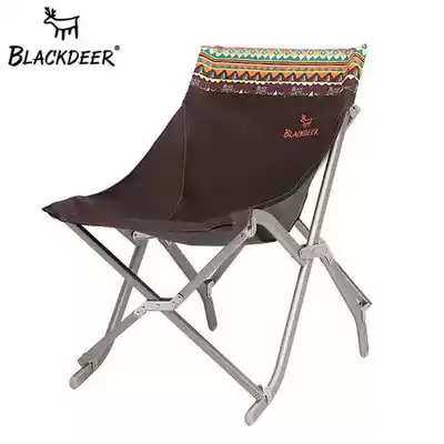 BLACKDEER black deer happy portable folding chair aluminum alloy lazy chair beach chair fishing chair