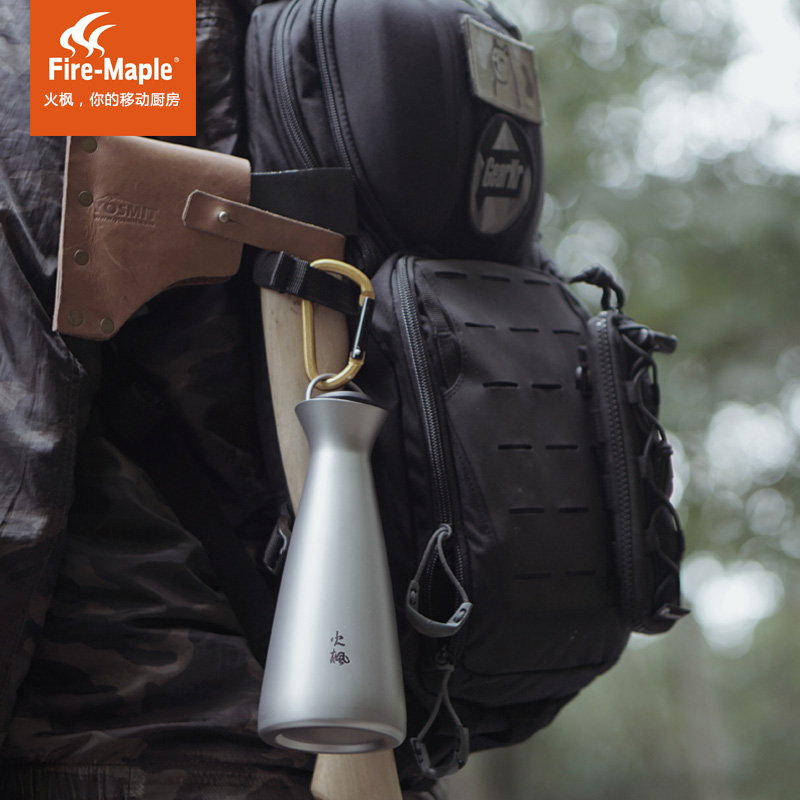 Fire Maple Titanium Wine Pot Outdoor Ultra Light Pure Titanium Wine Pot Camping Ultralight Portable Wine With Titanium Metal Wine Pot