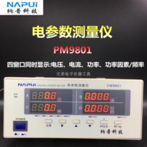 Napo Technology PM9801 power meter LED light power meter power tool power meter electrical parameter tester