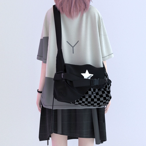 YONAIGA Оригинальная сумка на одно плечо, шоппер для школьников, рюкзак, шахматы