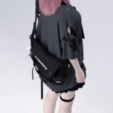 YONAIGA Оригинальная брендовая сумка через плечо, нейлоновая нагрудная сумка подходит для мужчин и женщин, сумка на одно плечо