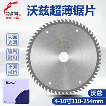 Woz woodworking saw blade 4 6 7 8 9 10 inch red sandalwood red woodworking line ultra-thin alloy precision saw cutting blade