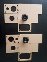 DIY2 25 inch full-frequency small speaker non-overweight bass tiger 180 See the resulting