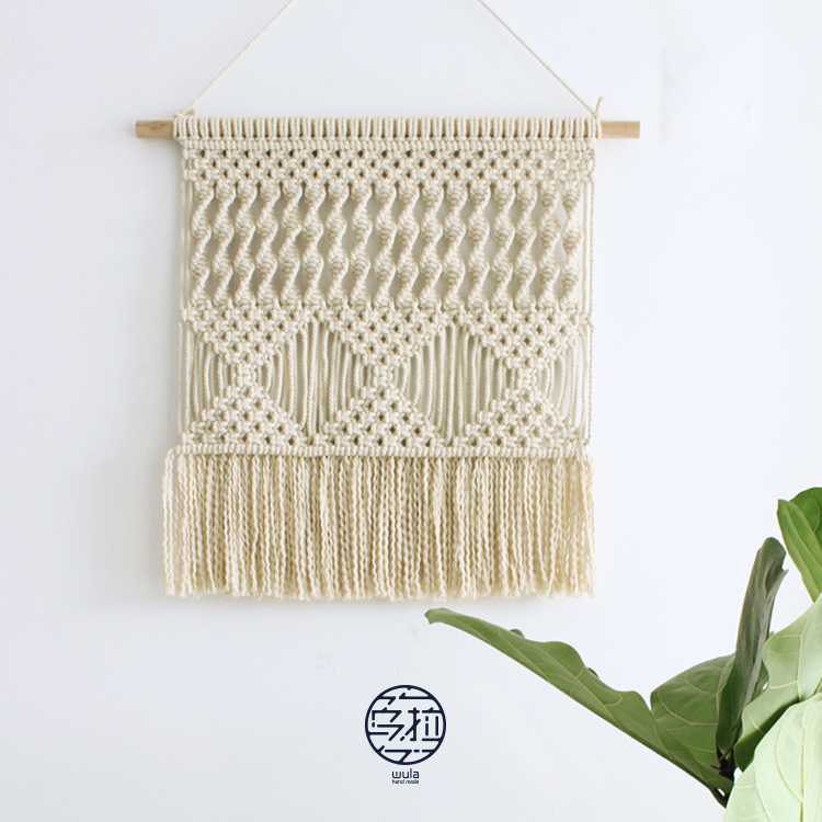 Ulla hand for woven tapestry pendant sheltering electric meter box distribution box decoration living room Xuanguan family residence ornament wall decoration