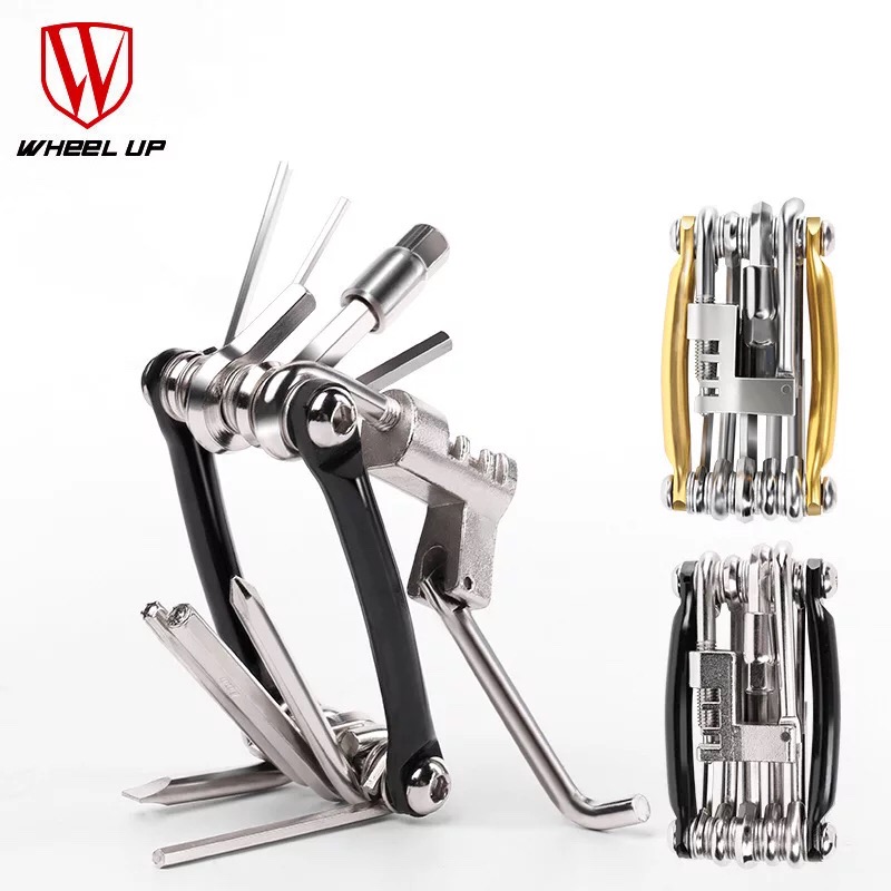 Bicycle combination repair tools Mountain bike repair Portable set chain cutter wrench Sichuan-Tibet line riding equipment