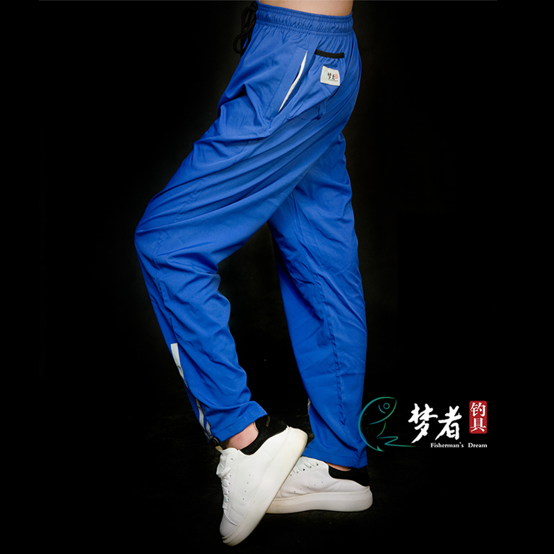 Dreamer fishing pants quick-drying breathable summer ice silk sunscreen pants outdoor Sao bag pants large size loose pants men's new