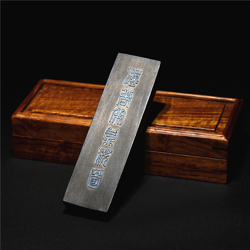 Hu Kaiwen Poly Basin Ancient Method Two Tung Oil Smoked Ink Block Emblem Ink Block Ink Block Old Hu Kaiwen