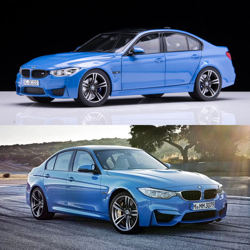 1:18 Norev Bmw M3 F80 Abu Dhabi Blue Car Model 1:18 Norev Bmw M3 F80 Abu Dhabi Blue Car Model