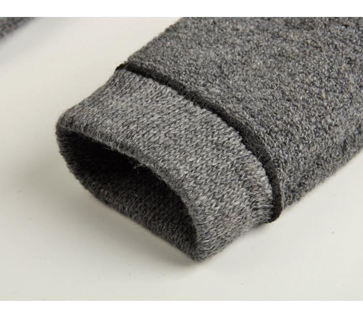 Pantalon collant jeunesse simple en laine - Ref 752591 Image 41