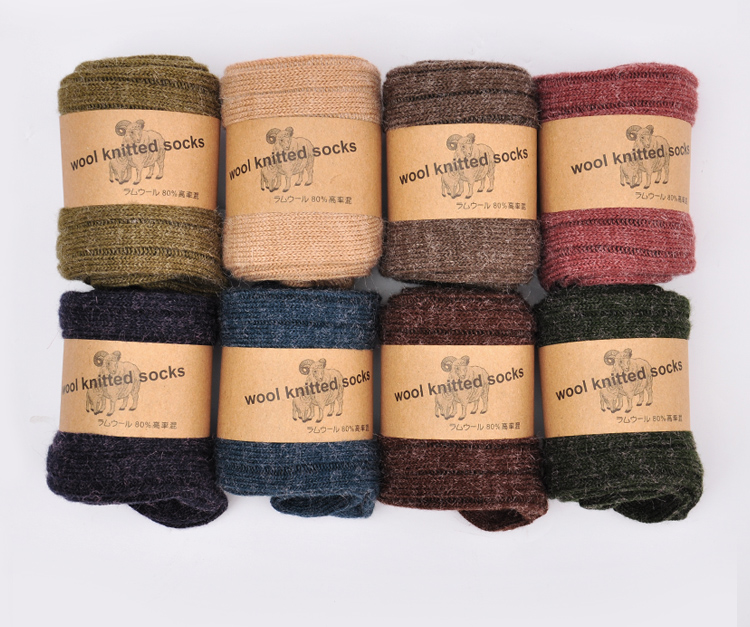 Vớ nam mùa đông dày thỏ len Tất nam kinh doanh vớ ngắn ống khử mùi ngủ vớ vớ cotton vớ nam cotton vớ tất đùi