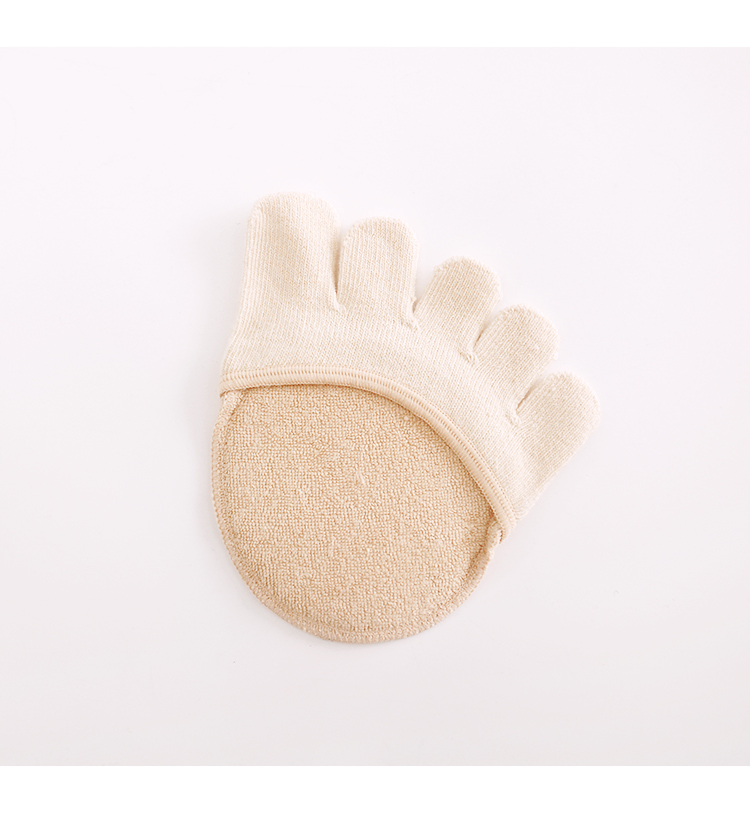 4 đôi vớ cotton năm ngón chân ngón chân đặt tất hở ngón chân một nửa tất nữ cao gót đệm lót mồ hôi vớ vớ năm ngón tay vớ bàn