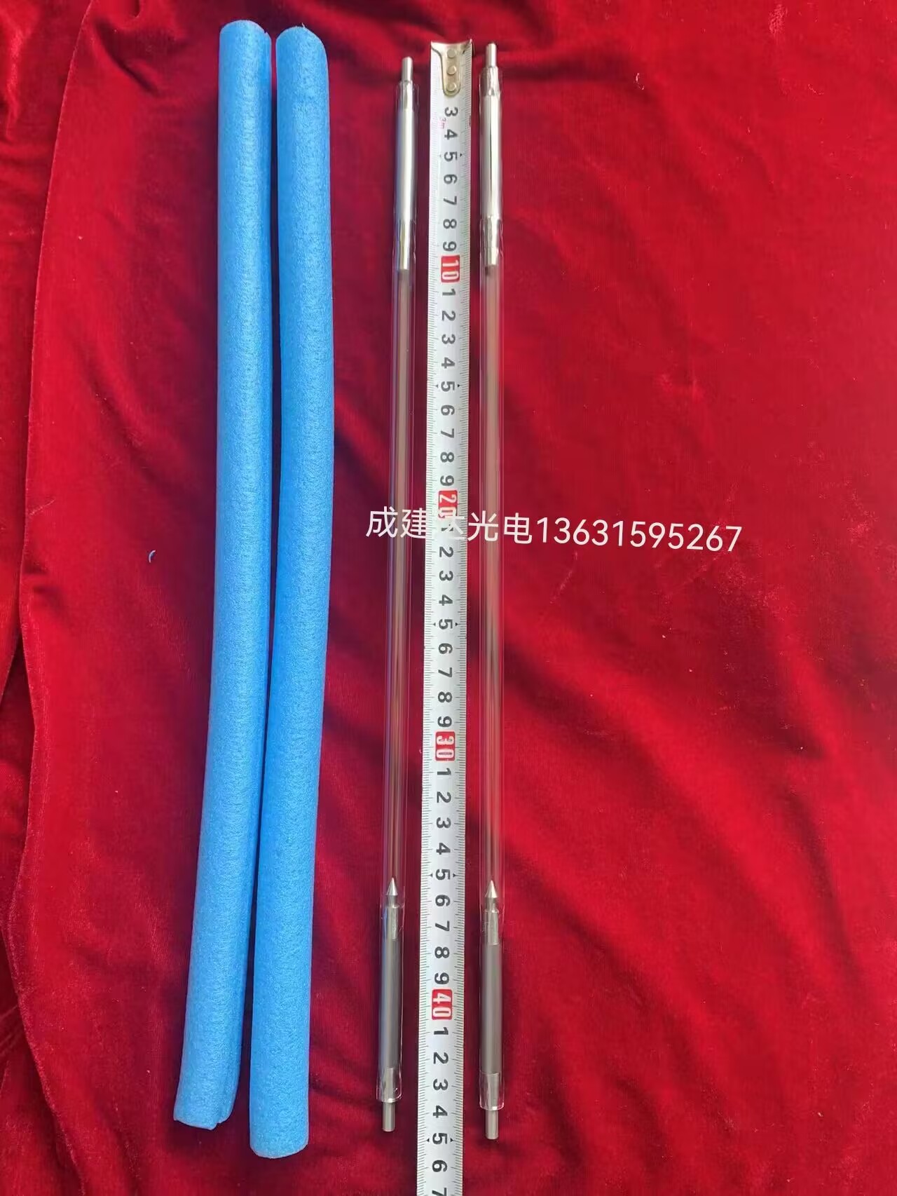 特价1.8KW全长450MM长弧氙灯管 1800W全长400MM管形长弧氙灯