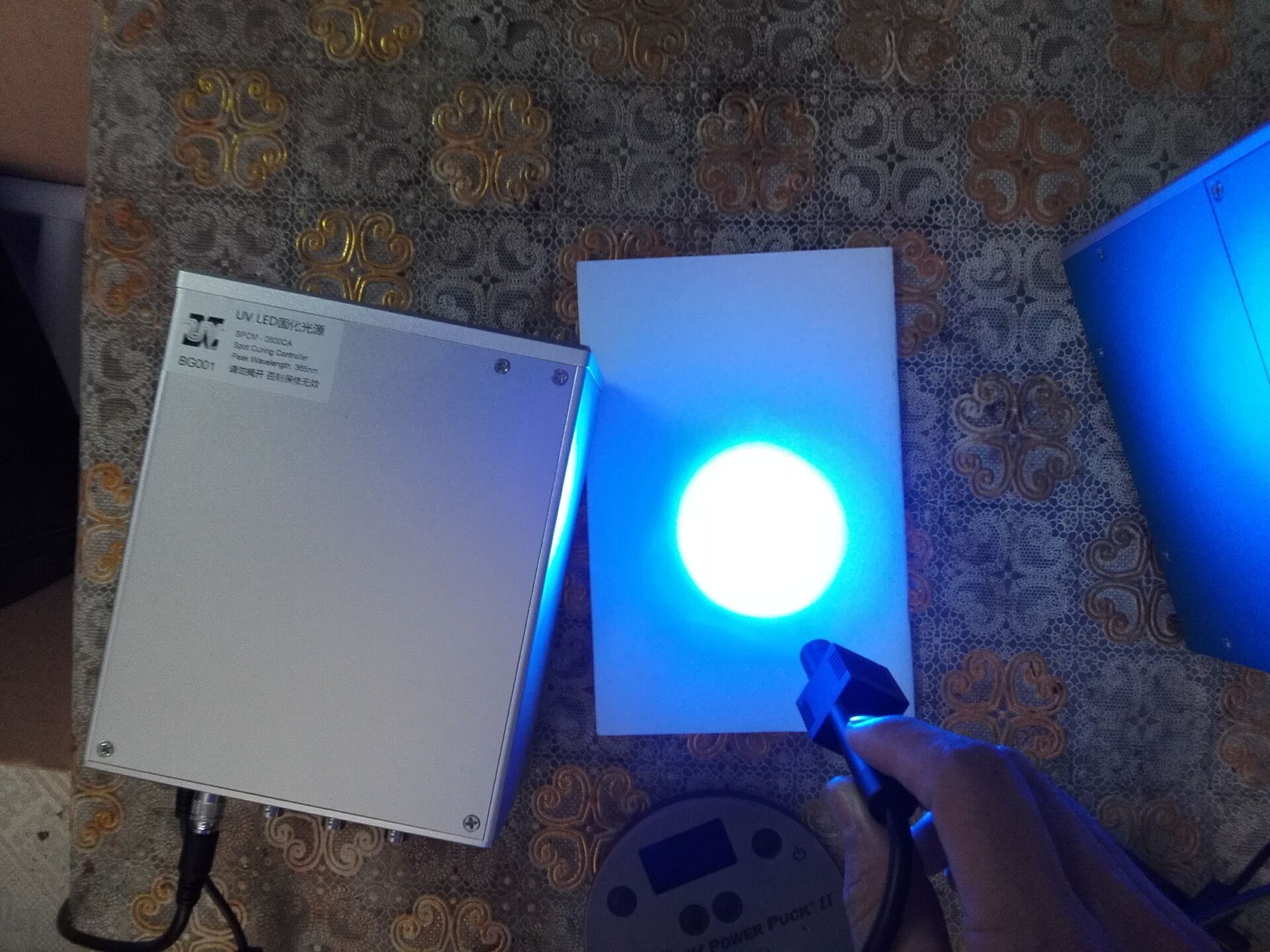 8个灯头 照射头 高端新品UV-LED机 高能量触摸