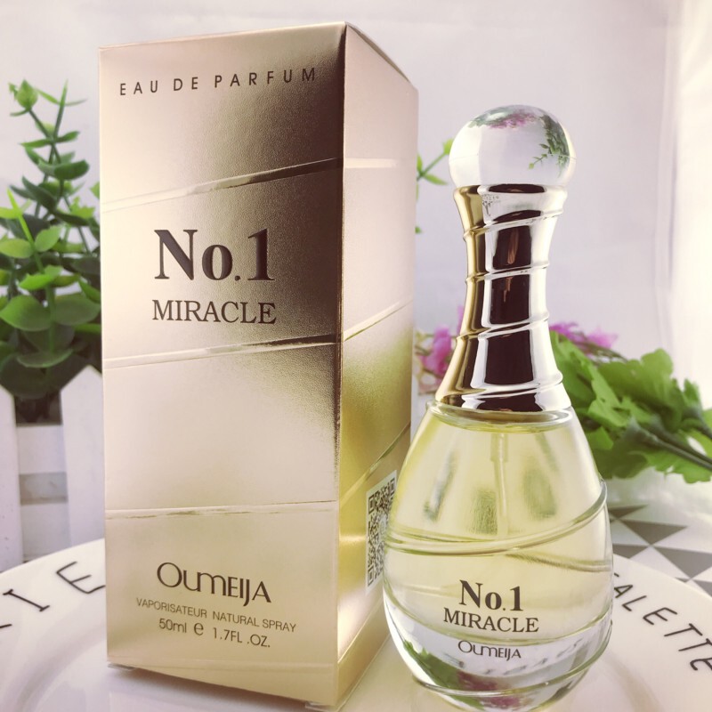 Authentic European and American Miracle No. 1 No.1 Perfume Elegant Light Fragrance Women's Perfume 50ml Long-Lasting Fragrance Authentic European and American Miracle No. 1 No.1 Perfume Elegant Light Fragrance Women's Perfume 50ml Long-Lasting Fragrance