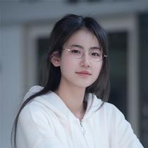 新款K5015女士复古小框架超轻纯钛眼镜框IP双色港风眼镜架